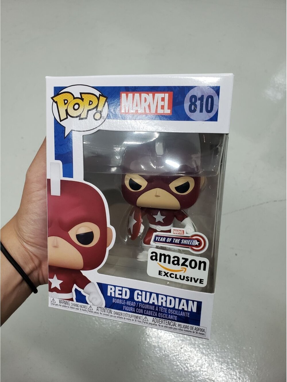 Funko Pop red guardian 810 Exclusive Amazon